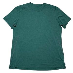 Lululemon Athletica Soft Jersey T Shirt Mens Size XL Teal